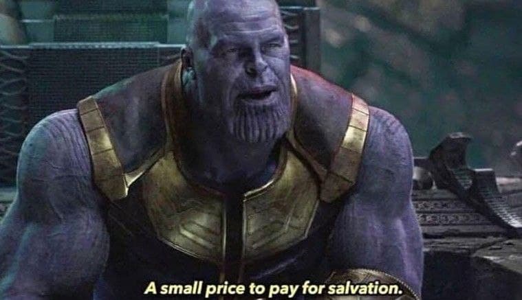 Thanos salvation