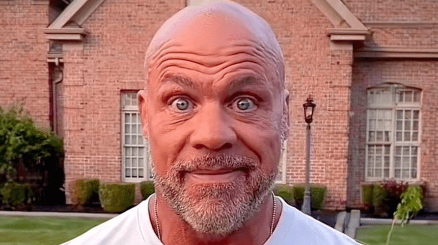Kurt Angle stare