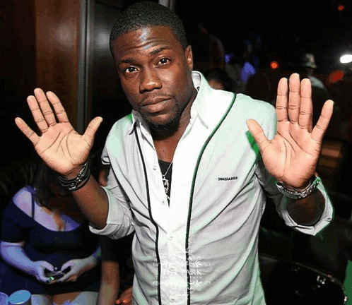 Kevin Hart Hands Up