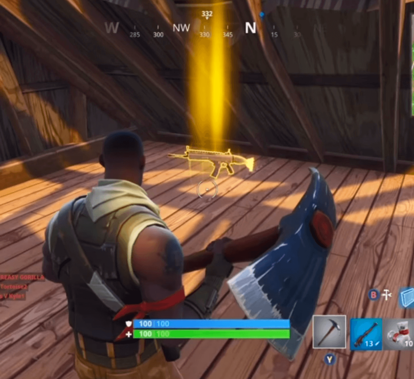 Fortnite Golden Scar