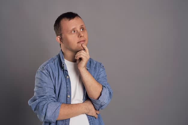 Down Syndrome man