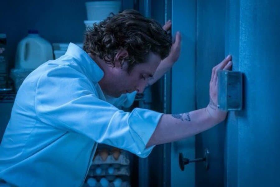 Jeremey Allen White Stressed