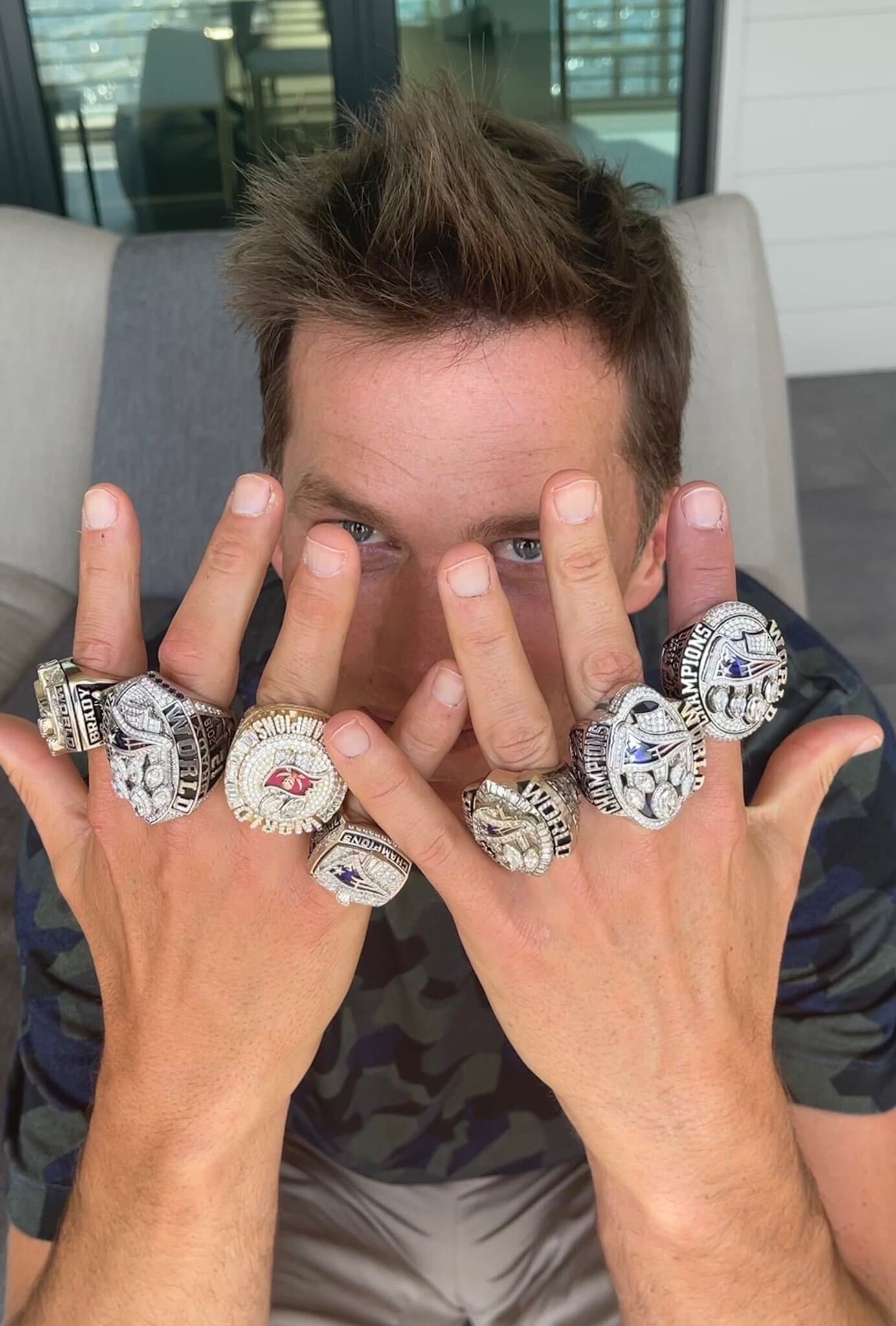 Tom Brady ring season