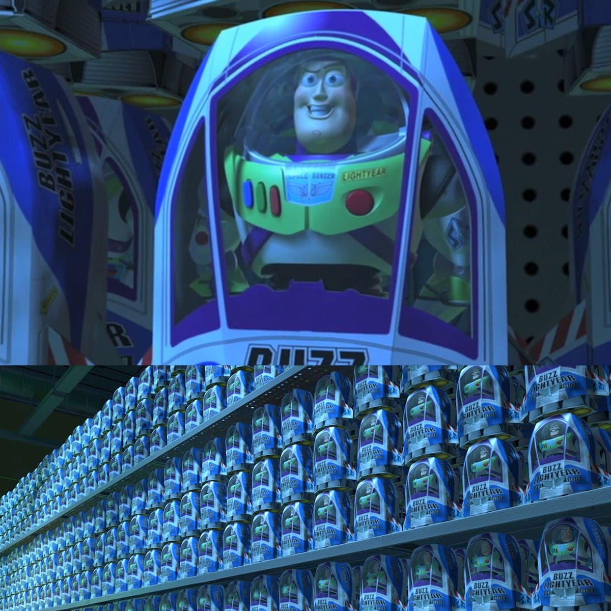 Buzz Lightyear is one of many