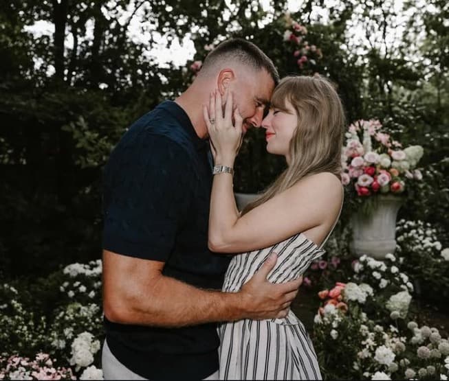Travis Kelce + Taylor Swift engagement