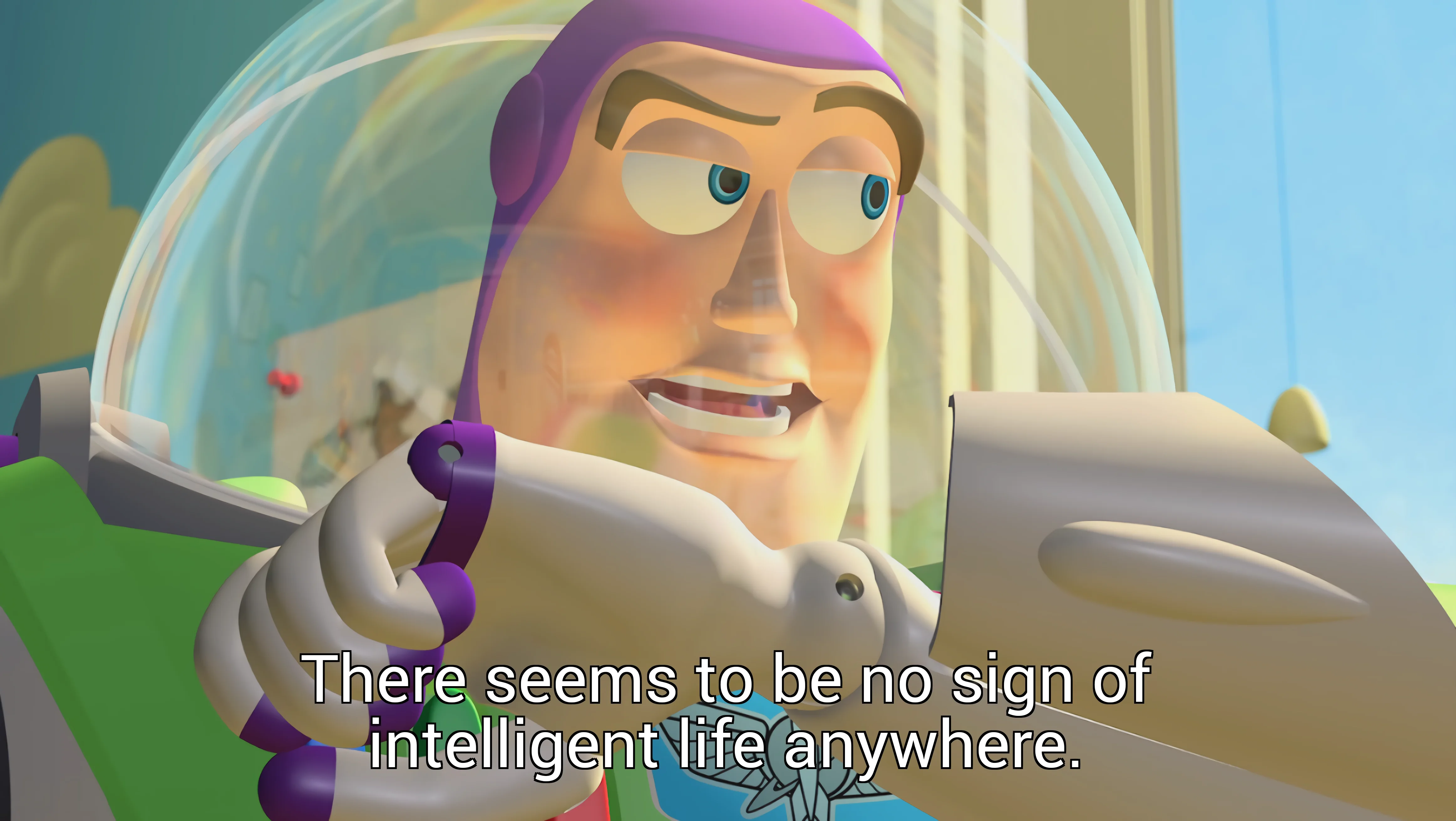Buzz Lightyear No Intelligence