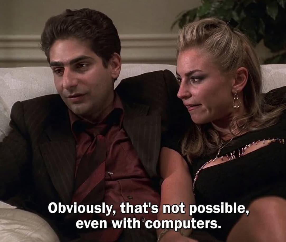 Chris Moltisanti That's Not Possible