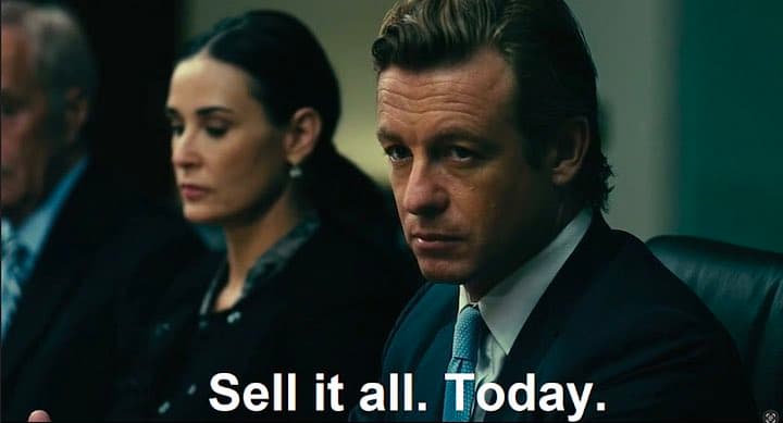 Jared Cohen "Sell it all. Today" Margin Call
