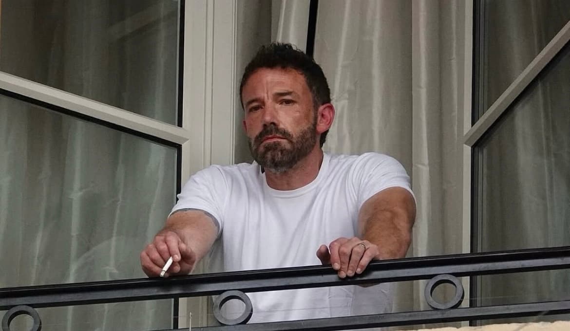 Ben Affleck stressed