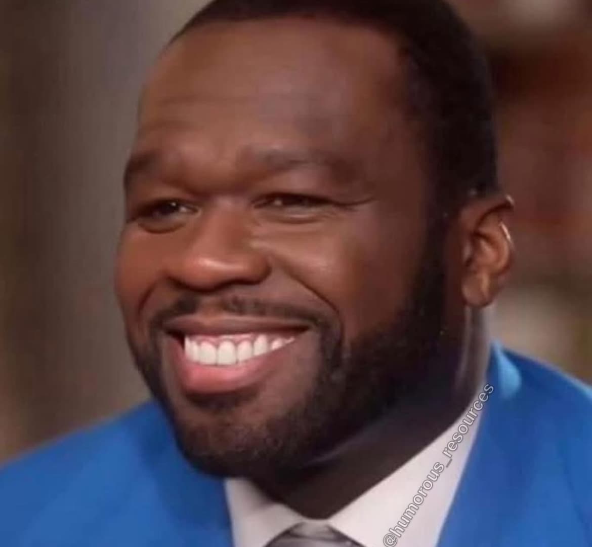 50 Cent smiling