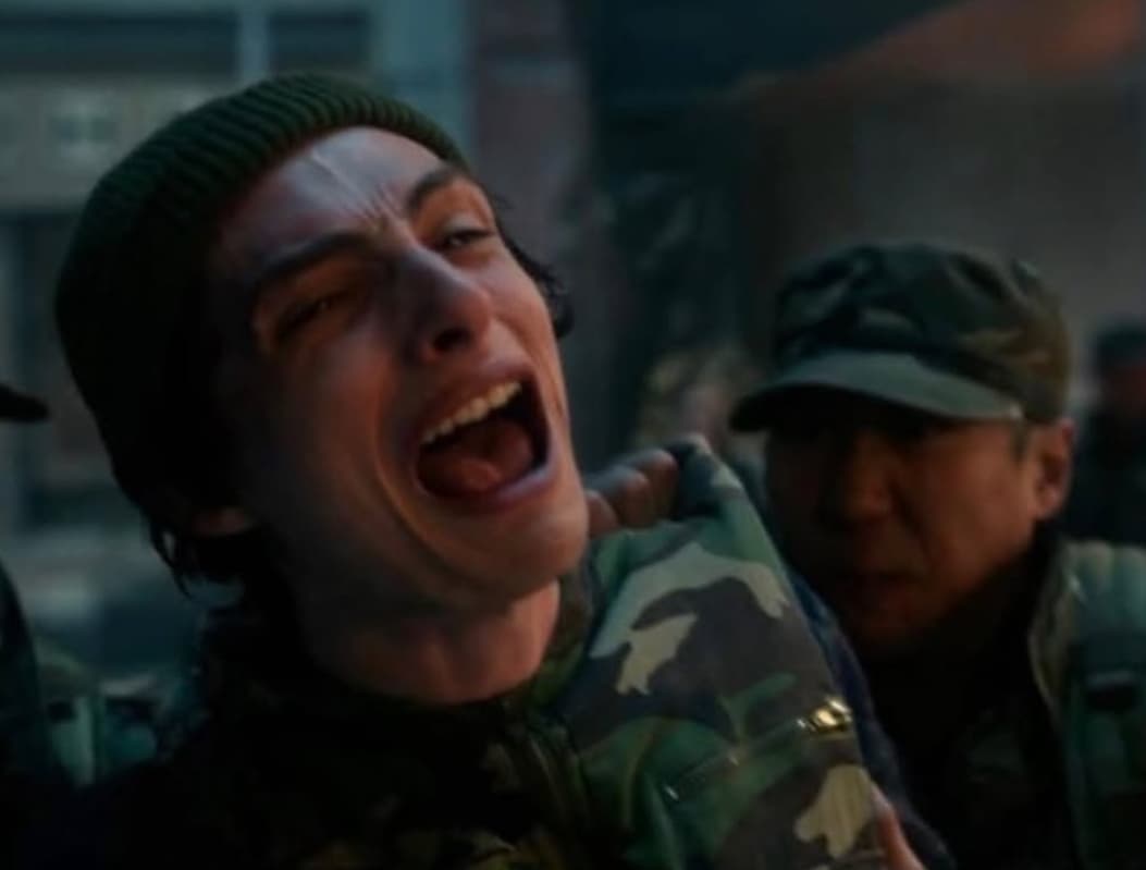 Mike Wheeler Stranger Things screaming