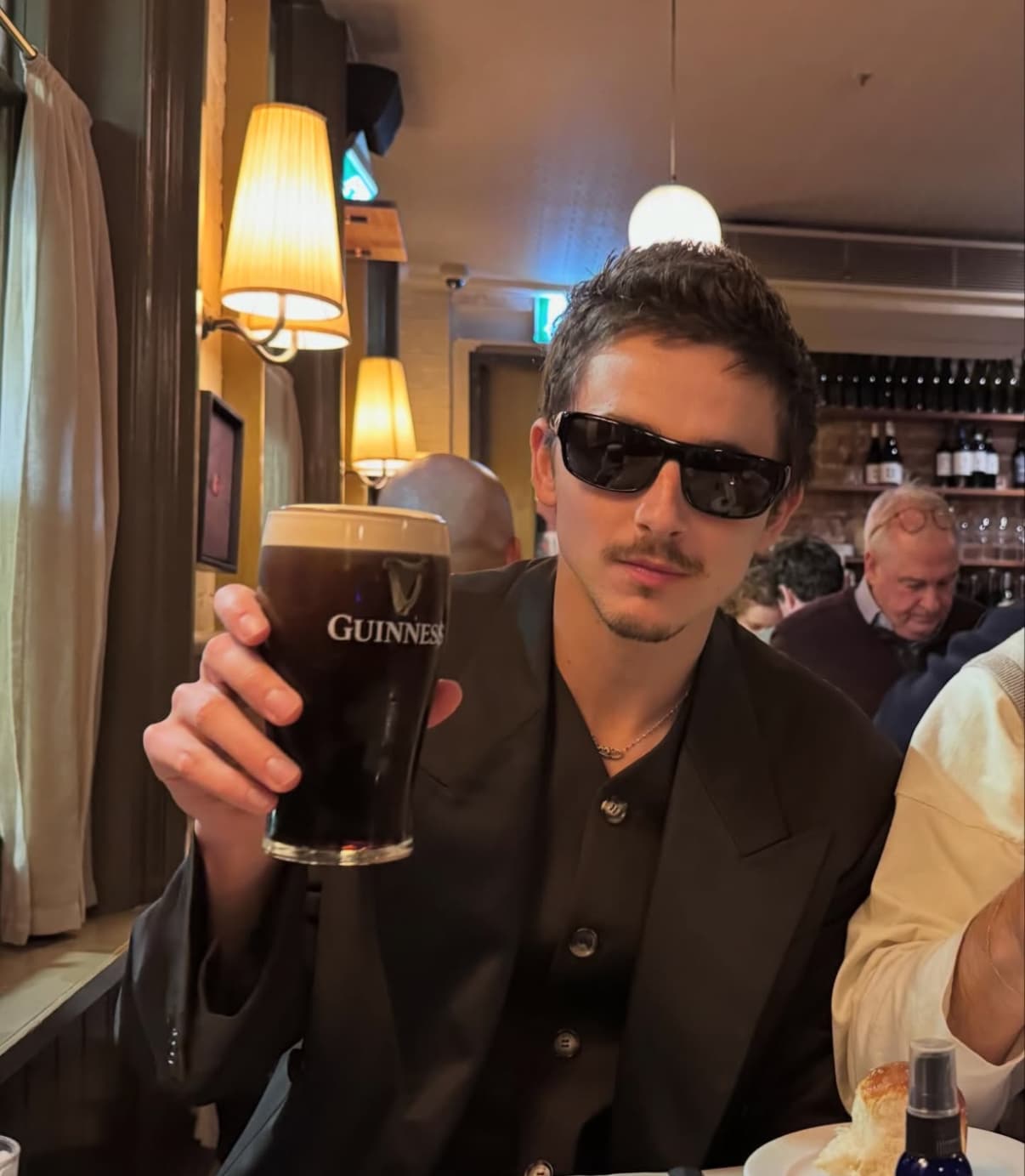 Timothee Chalamet Guinness