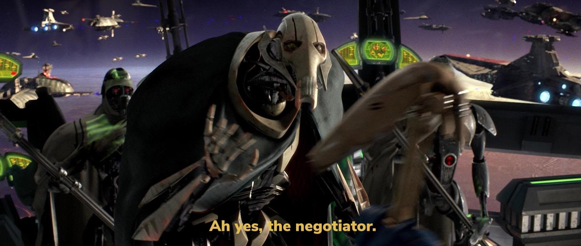 Ah yes the negotiator