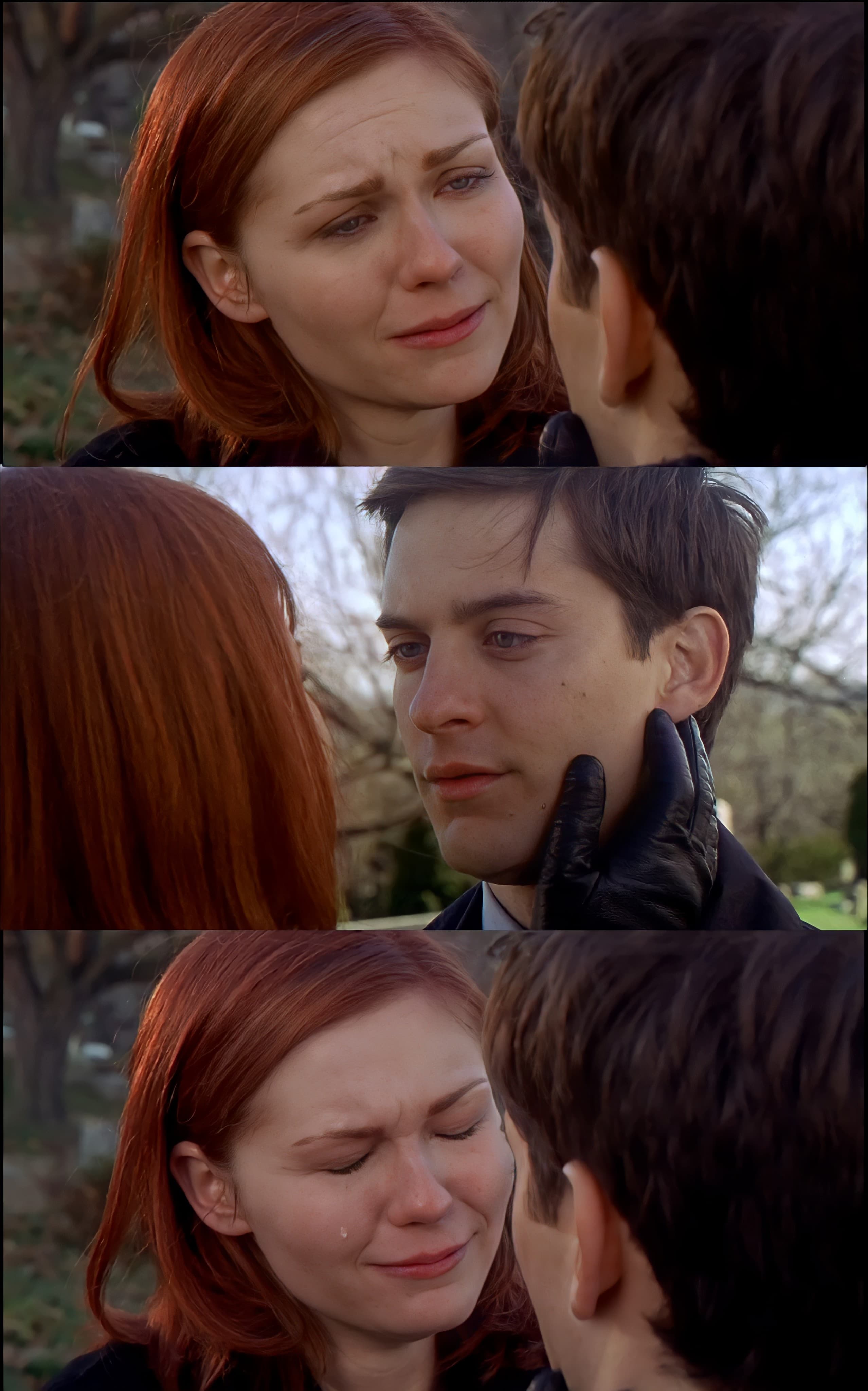 Spider-Man MJ crying