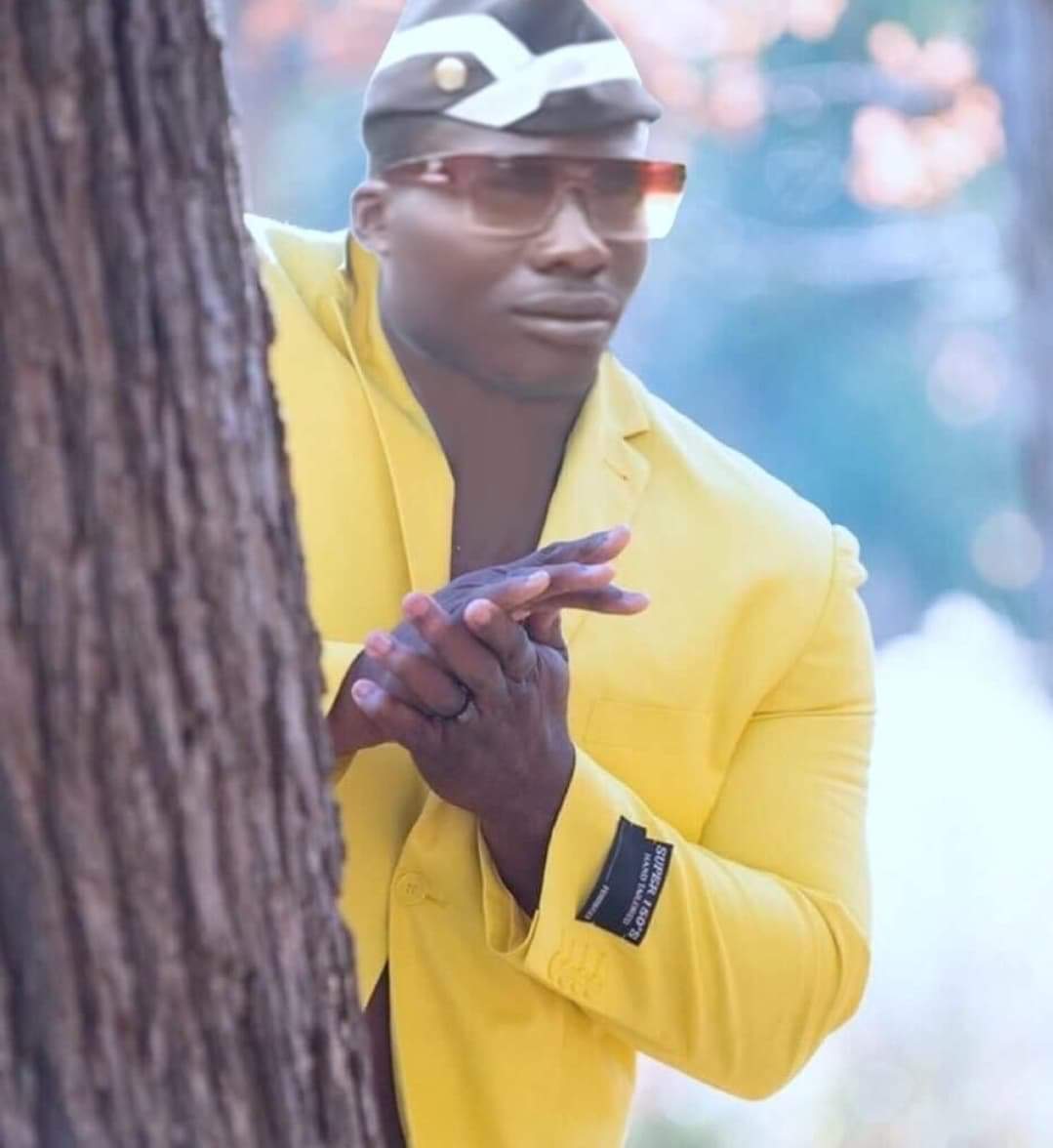 Coffin dance rubbing hands