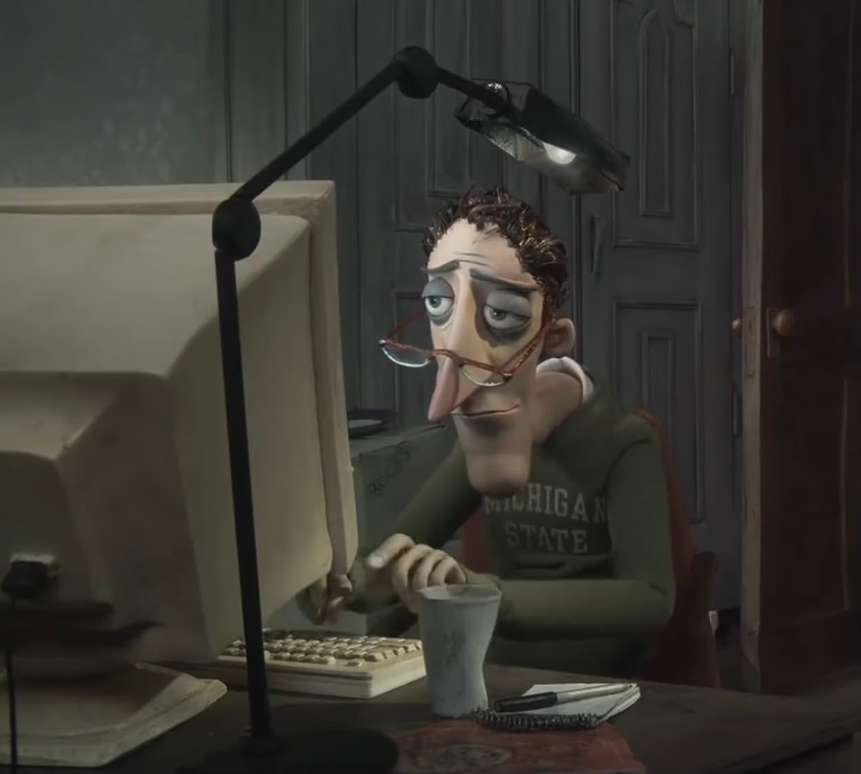 Coraline dad computer
