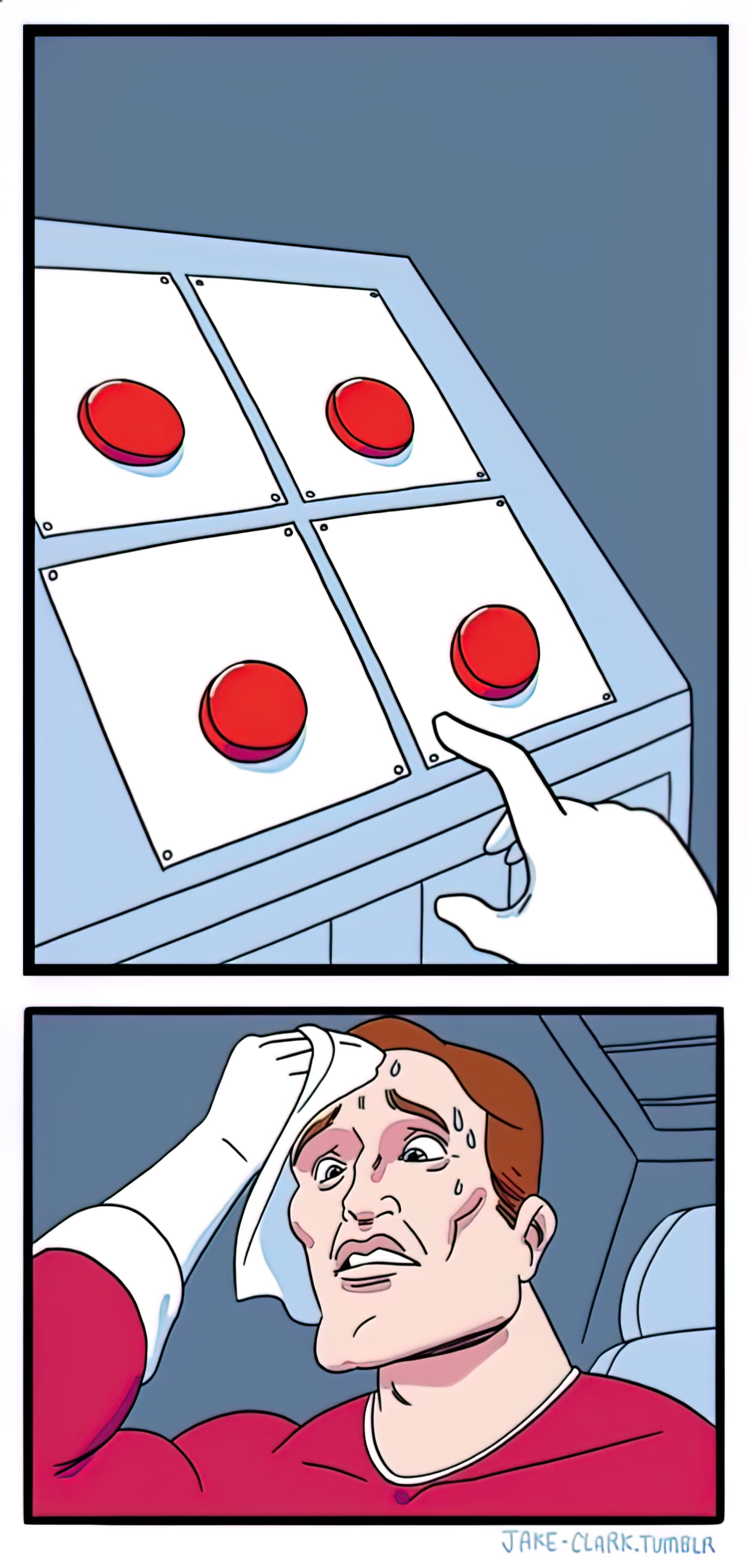 Choice button choix difficile bouton 02