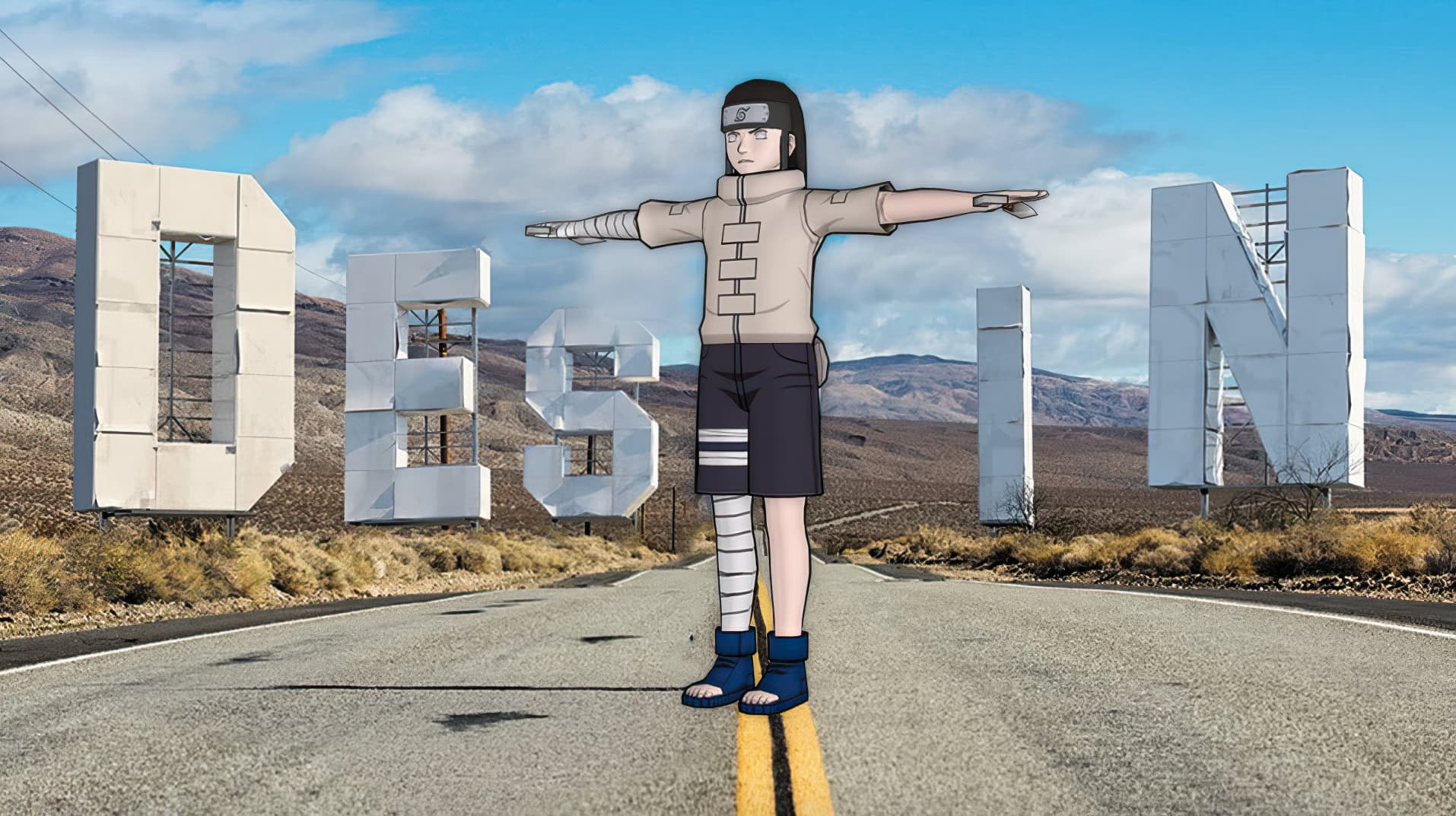 Neji T pose Destin