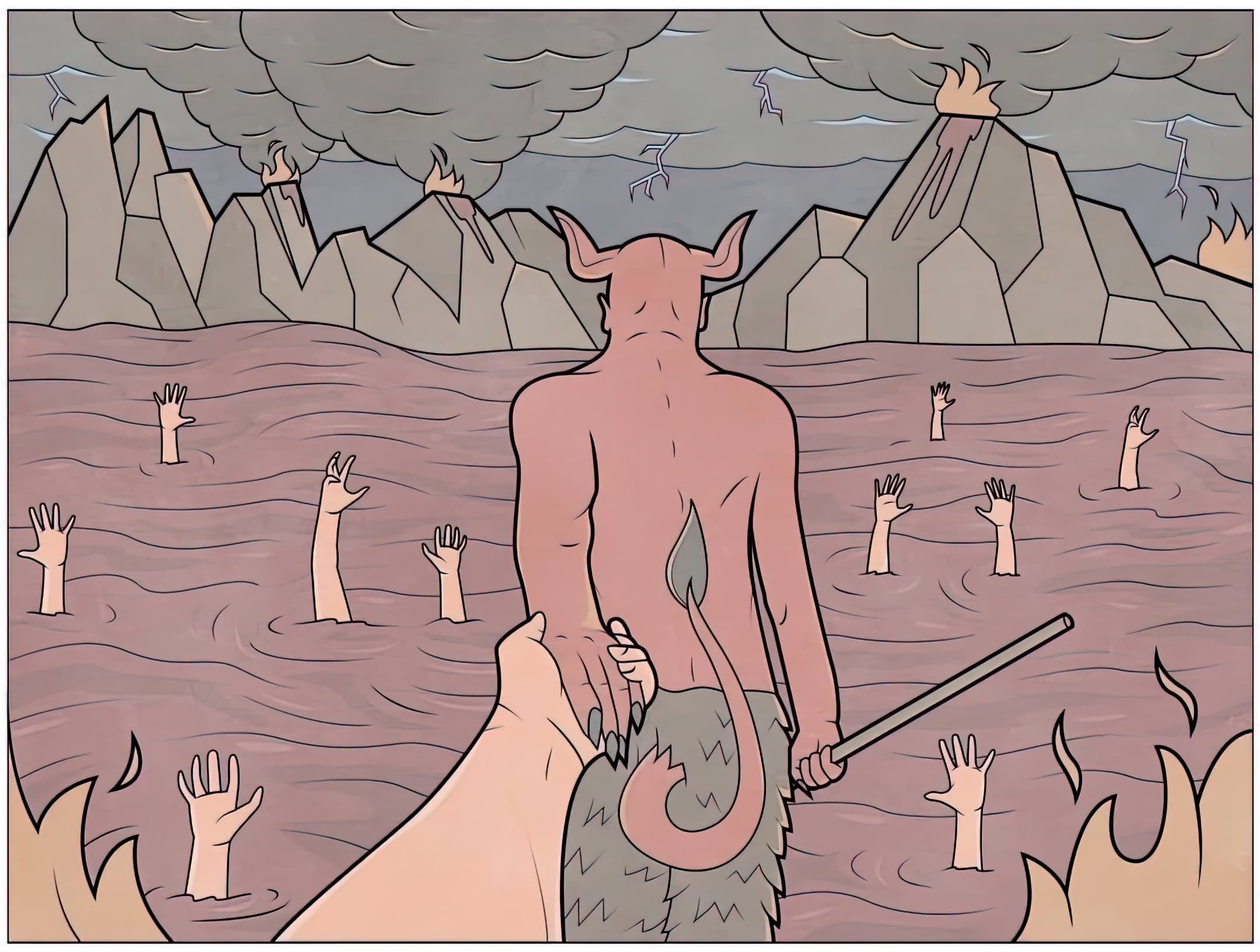 Follow me devil hell