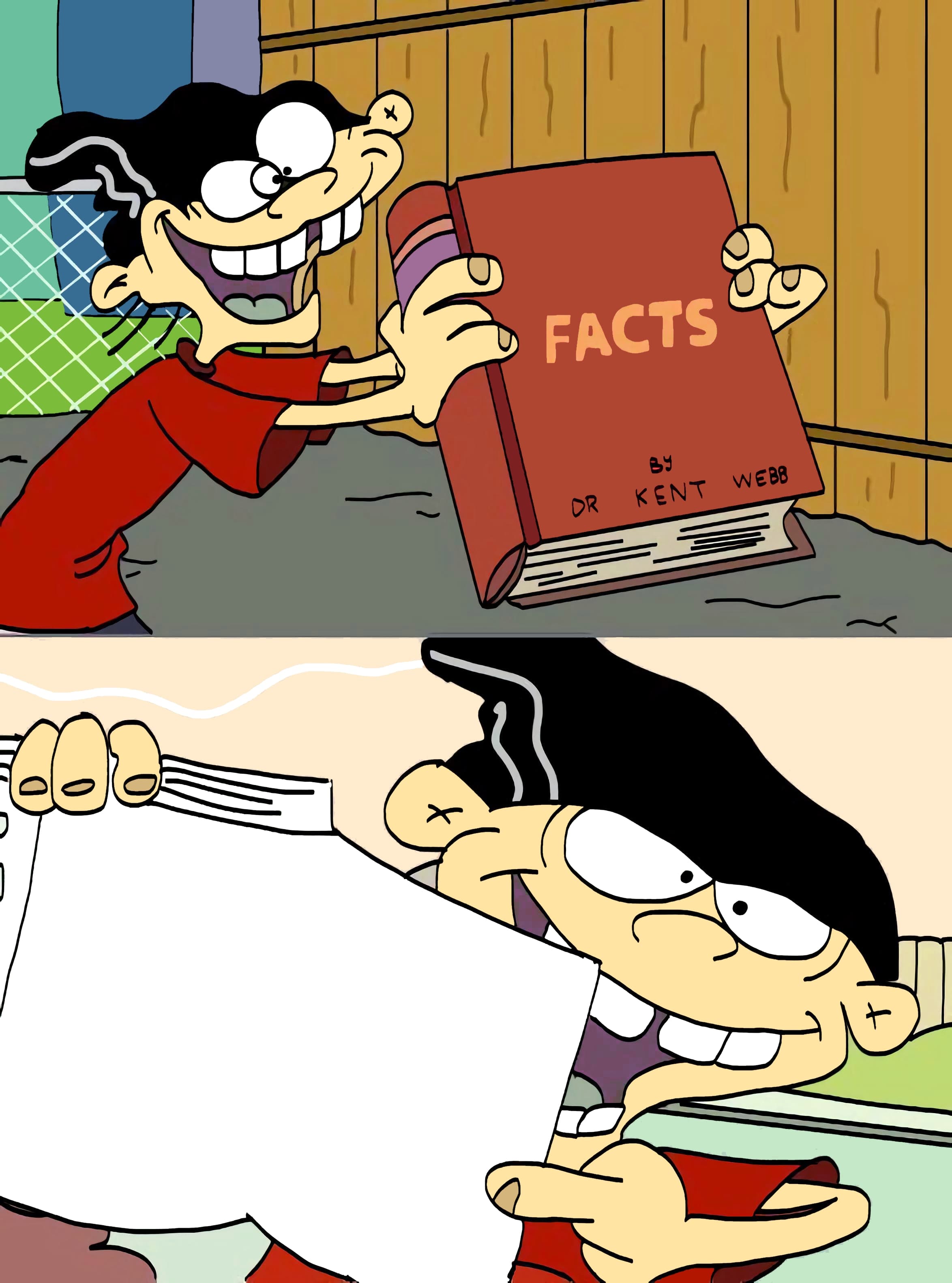 Facts book blank page