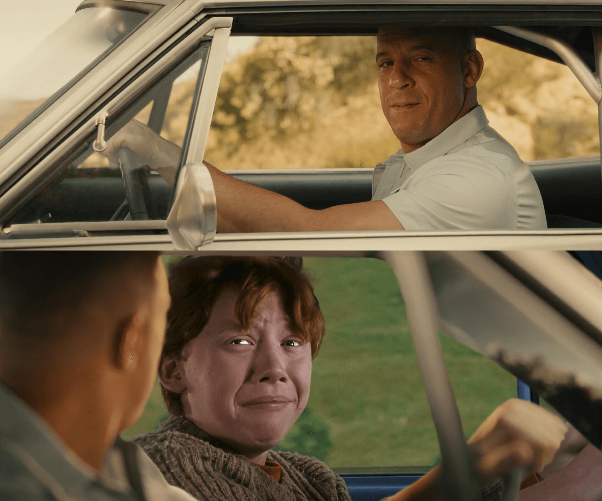 Vin Diesel Ron Weasley