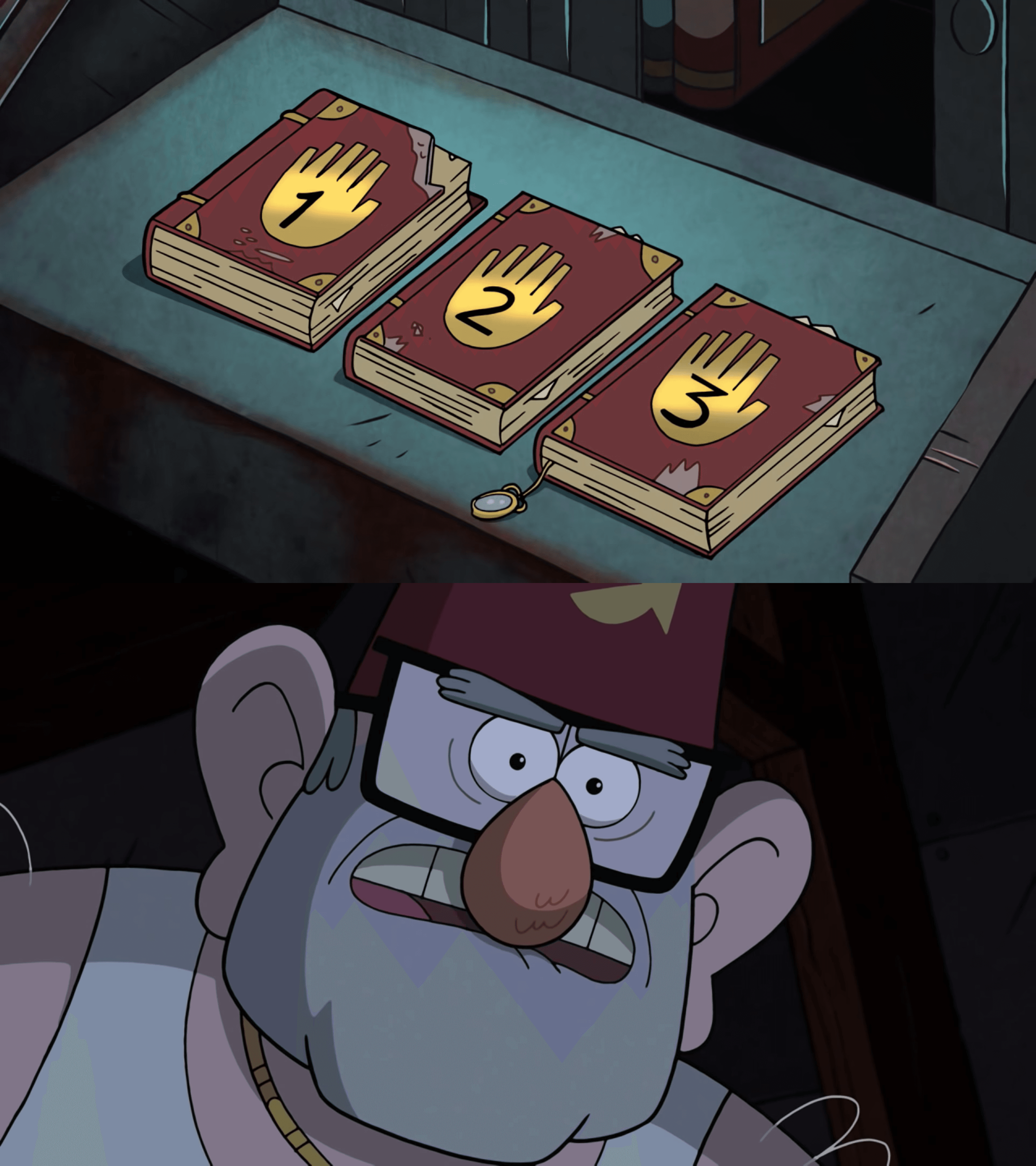 Finally i have them all blank