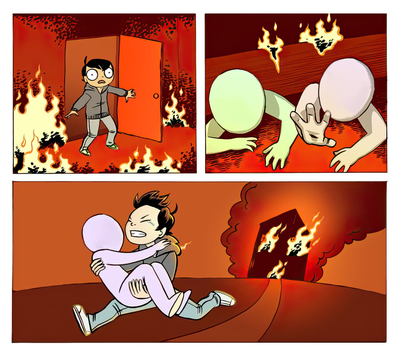 Fire rescue choose who to save