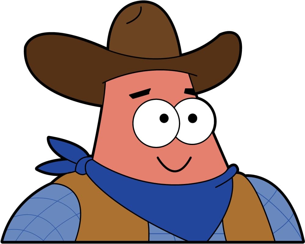 Cowboy Patrick Star