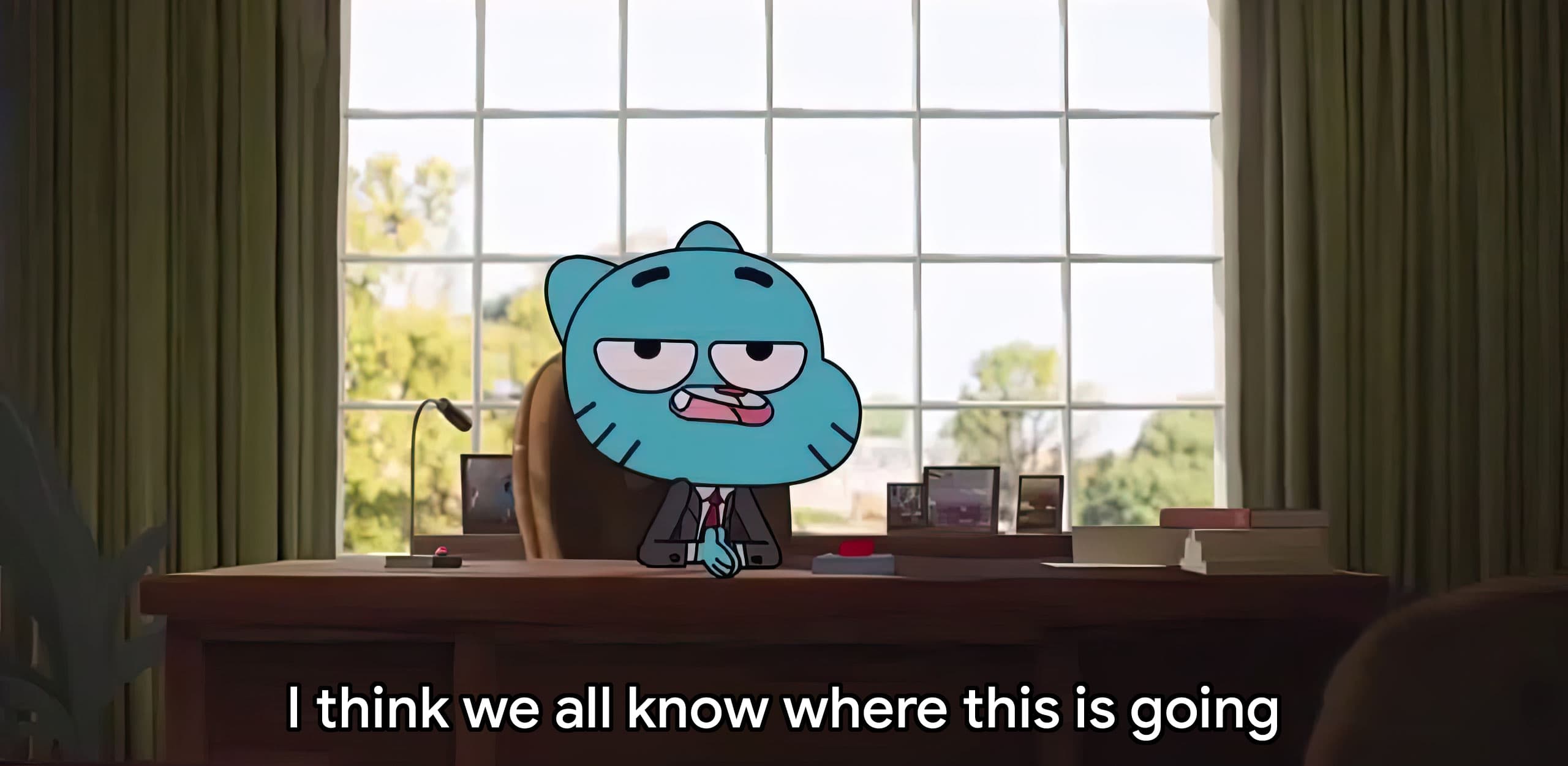 Gumball skip to the end