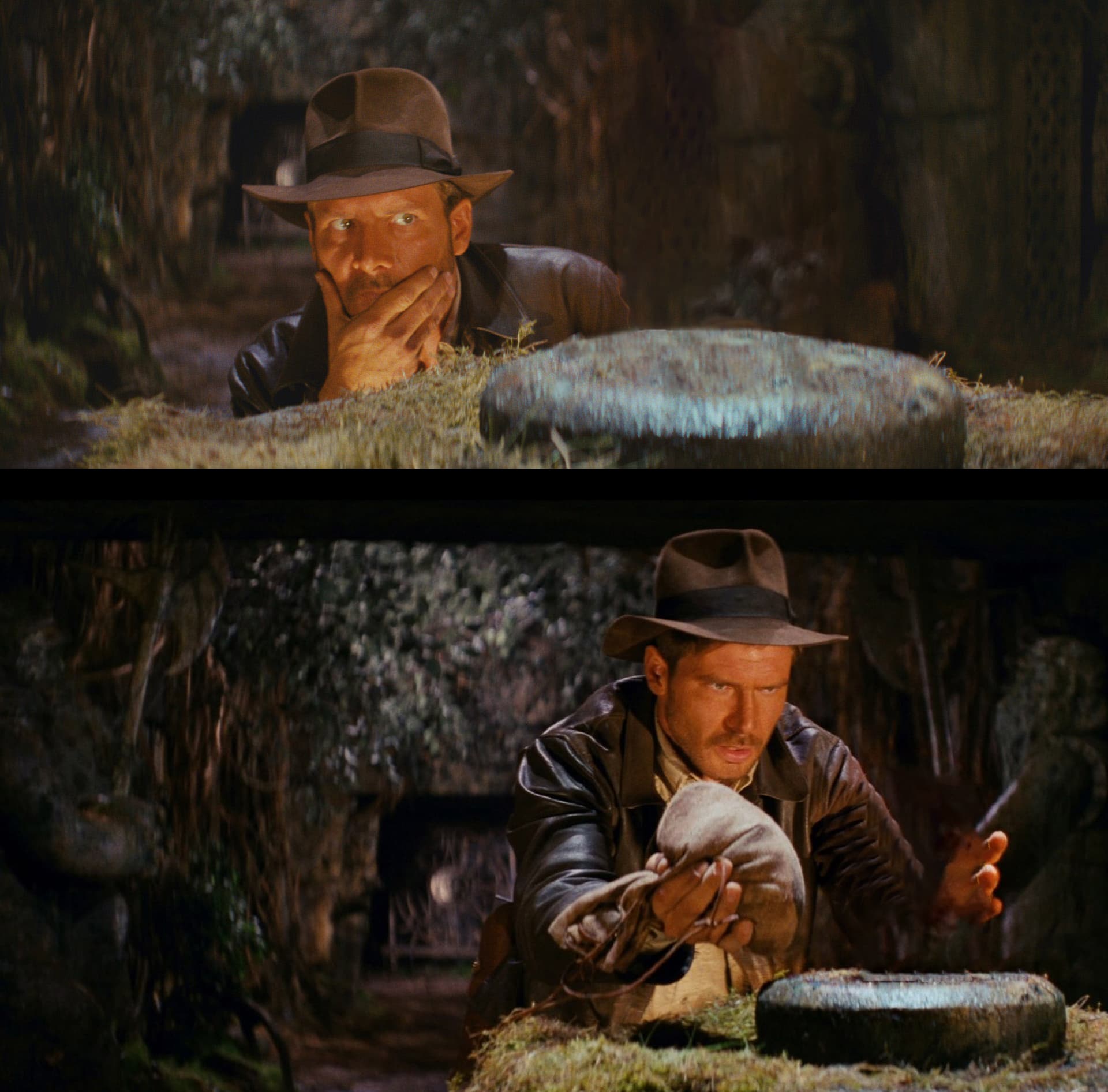 Indiana Jones swapping idol