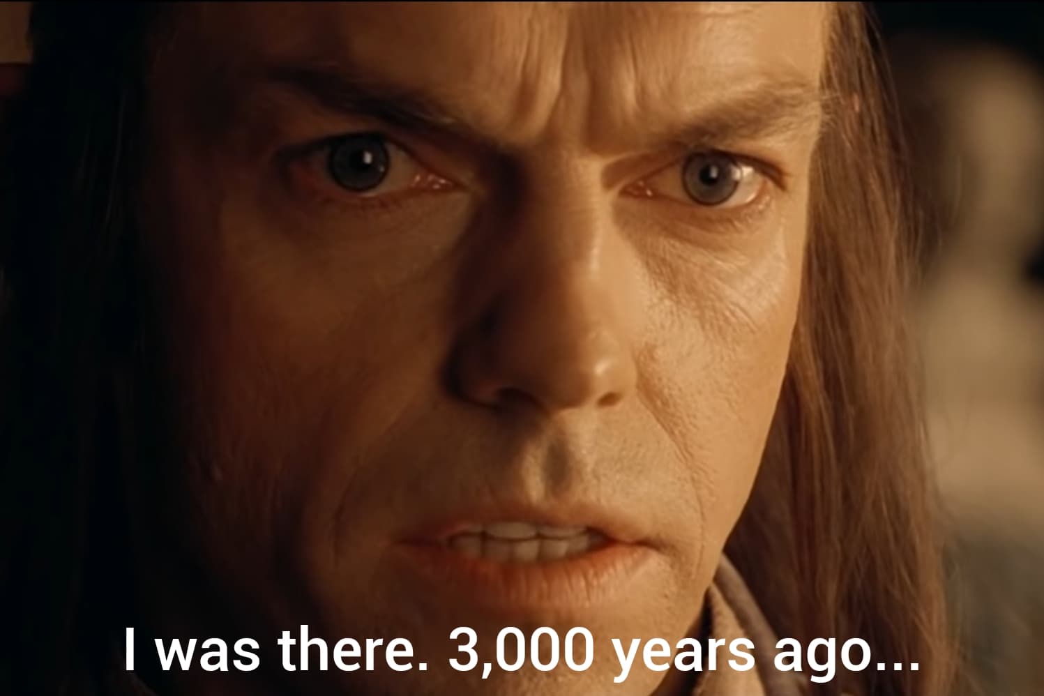 I was there 3000 years ago