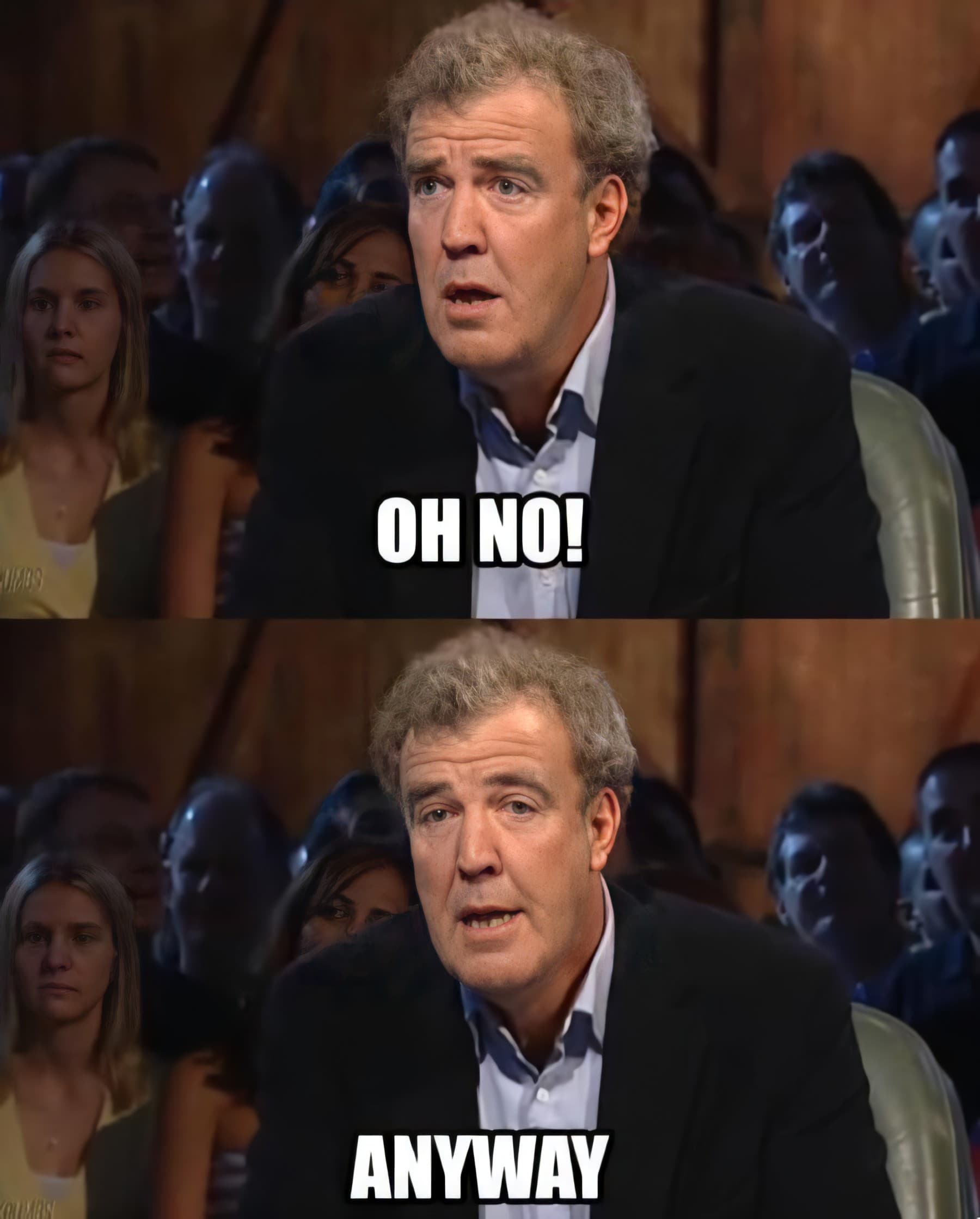 Oh no anyway Clarkson