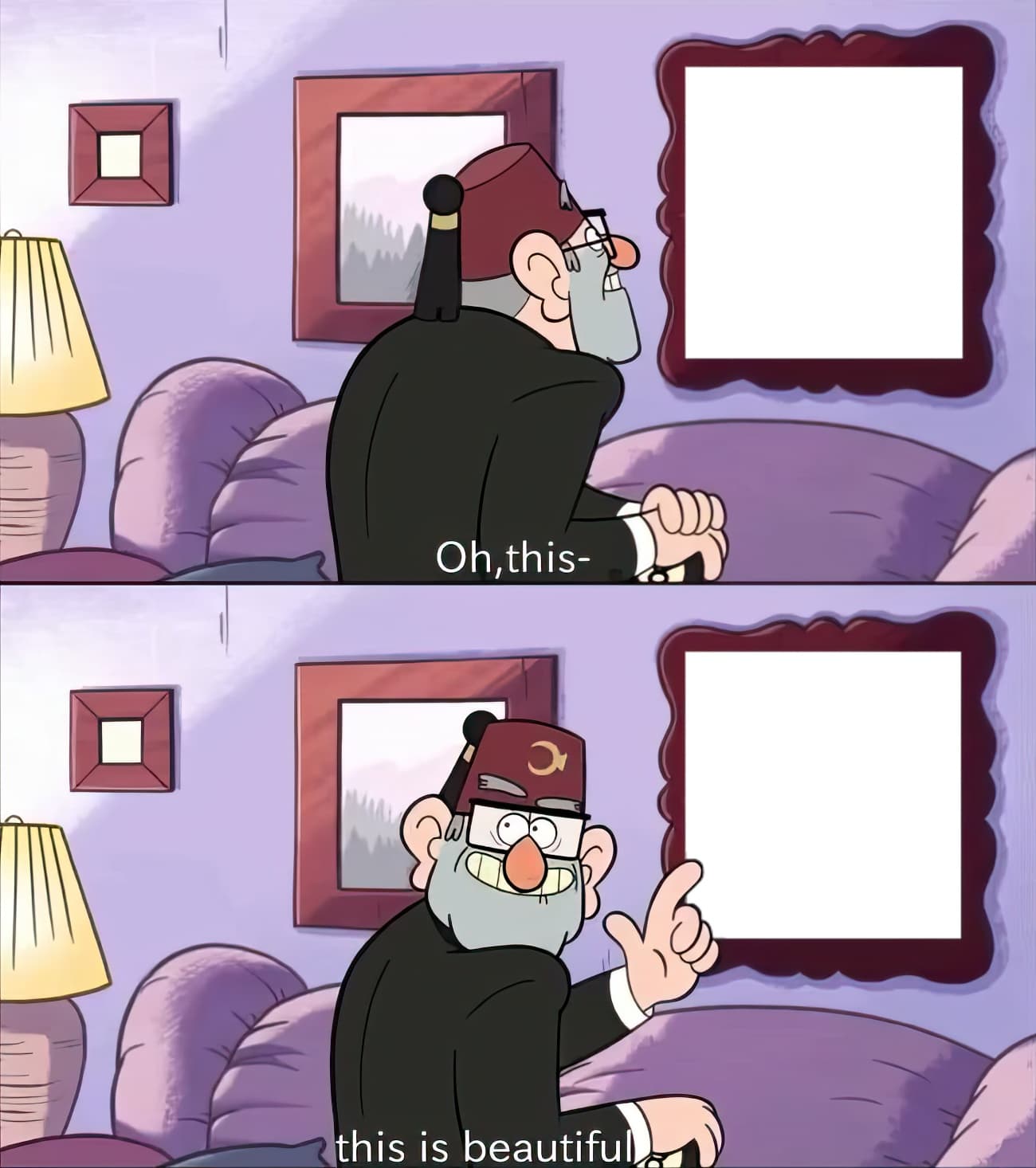Grunkle Stan oh this is beautiful