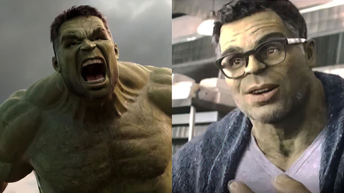 Hulk angry vs smart