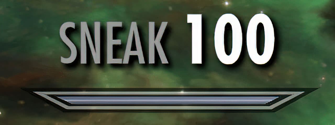 Skyrim Sneak 100