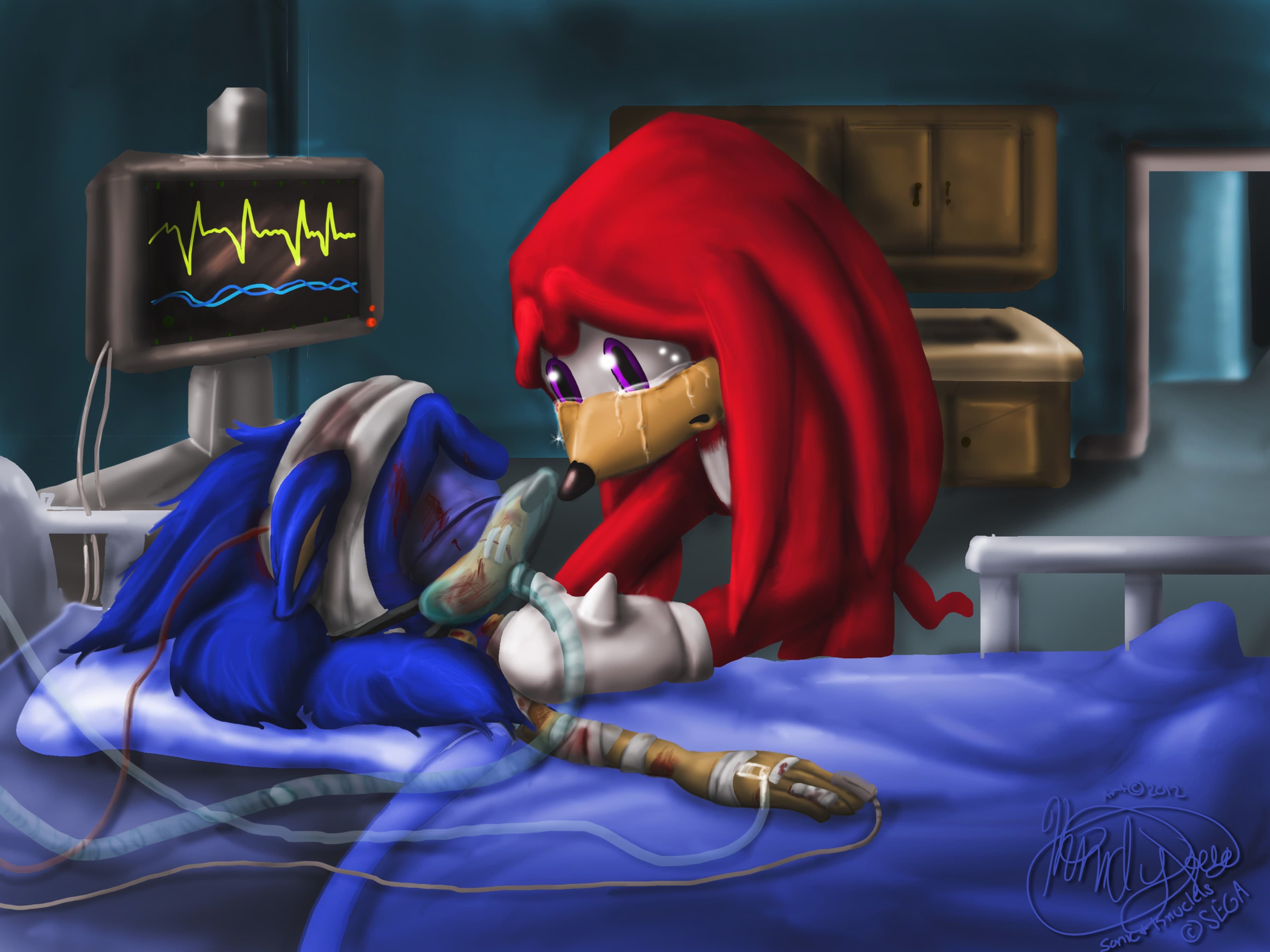 Sonic please... sonic dying