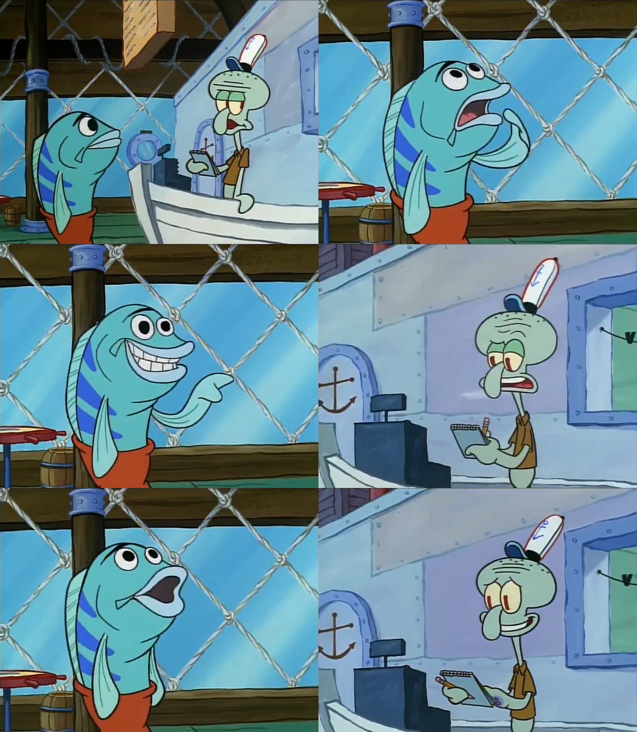 Spongebob fish how original