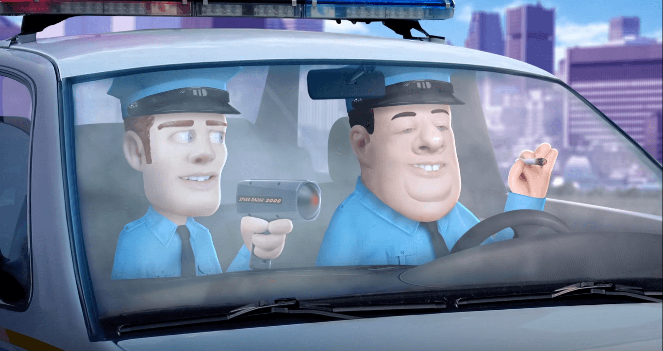 Têtes à claques police radar