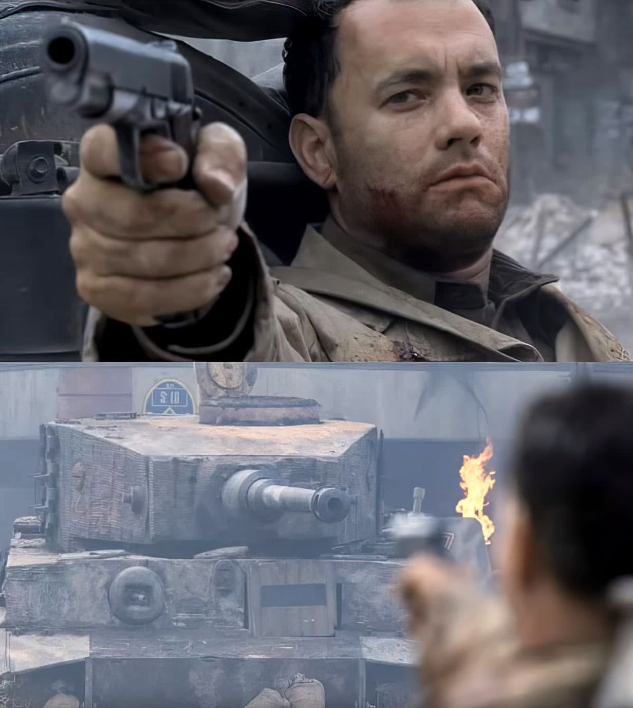 Saving Private Ryan tank