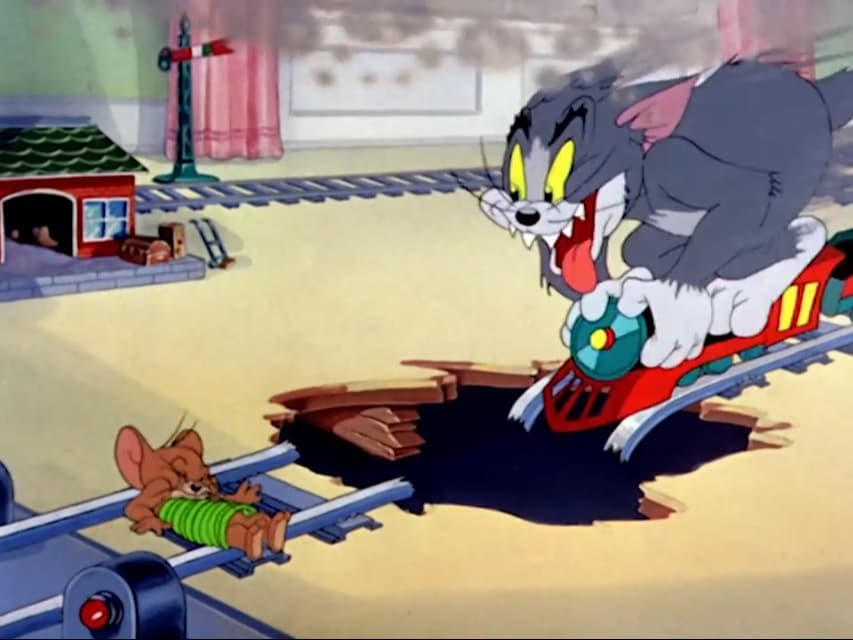 Tom and Jerry train