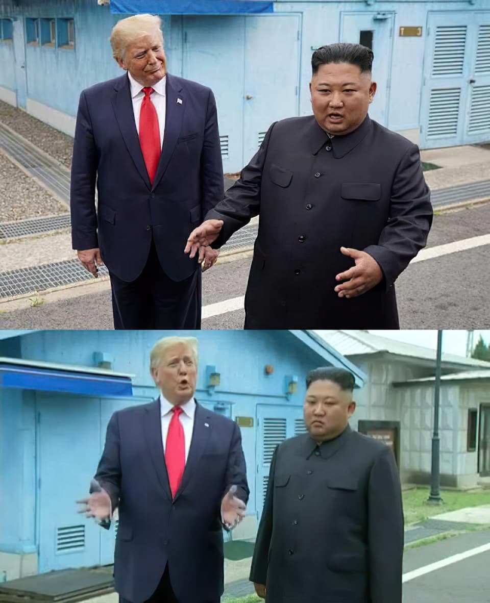 Trump Kim handshake explaining