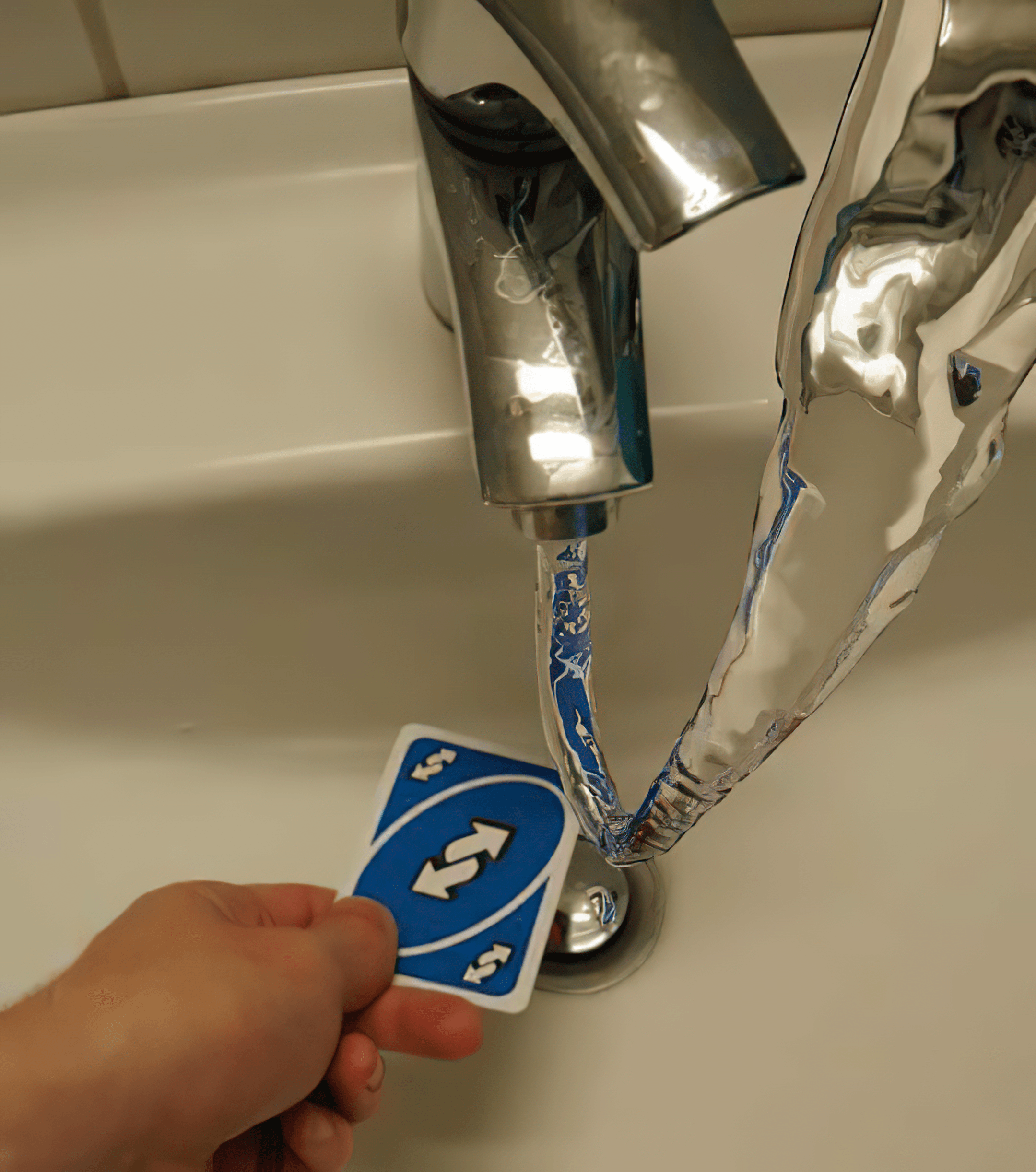 Uno reverse water