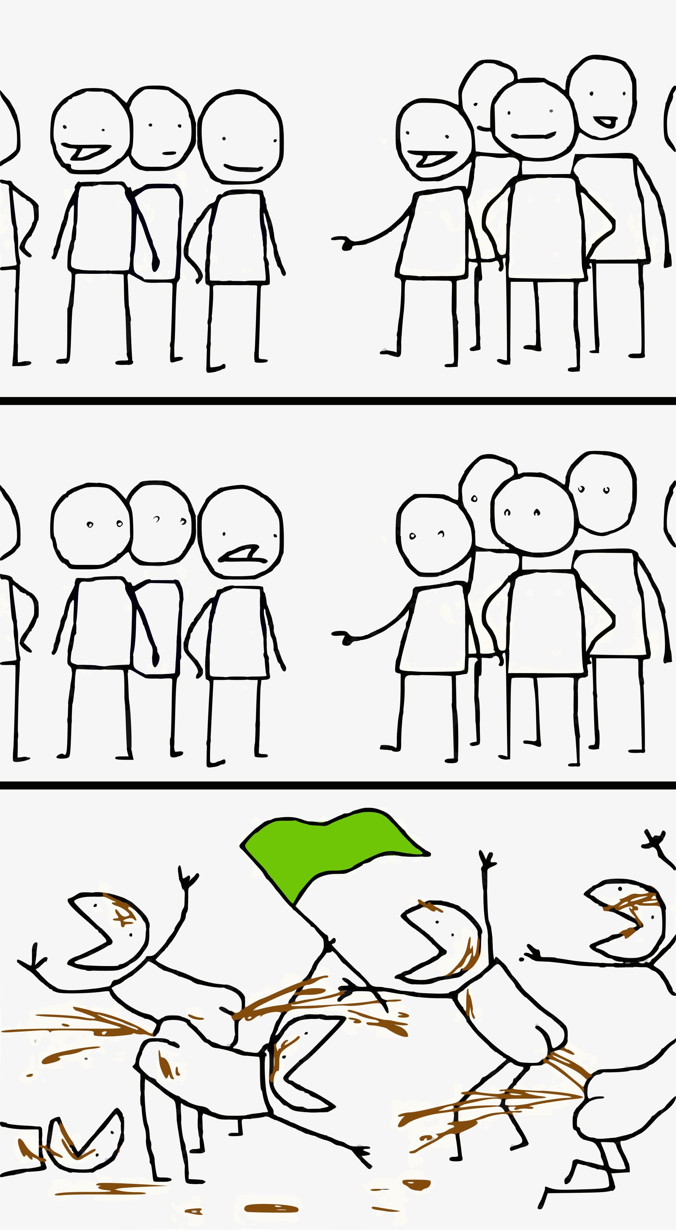 Civilized people vs savages