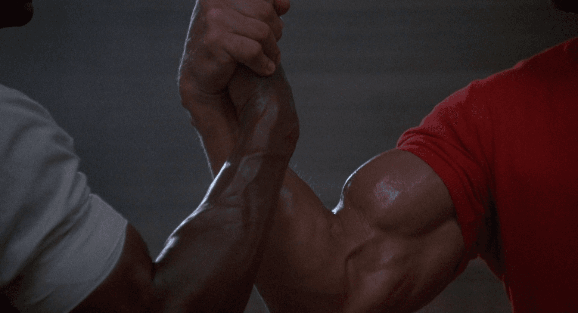 Predator Arnold handshake