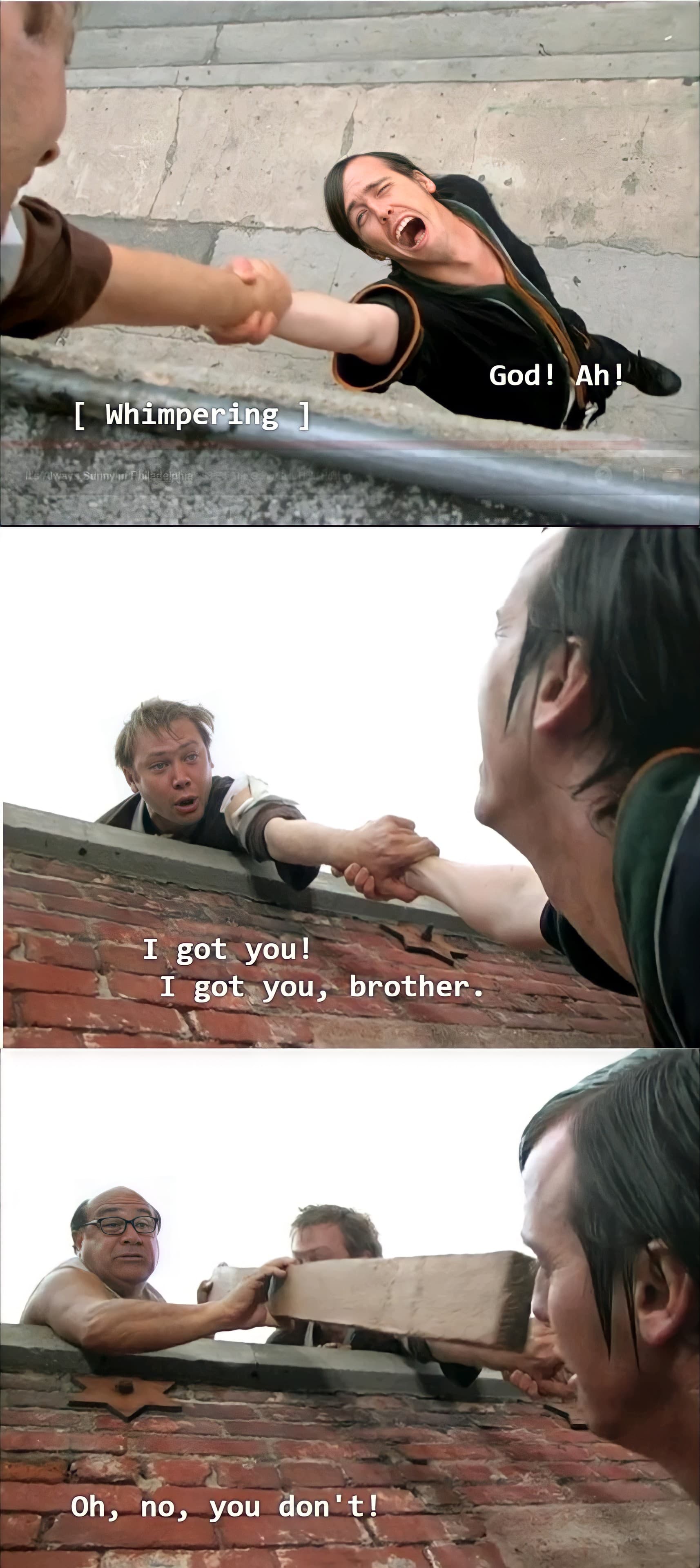 Always Sunny roof rescue