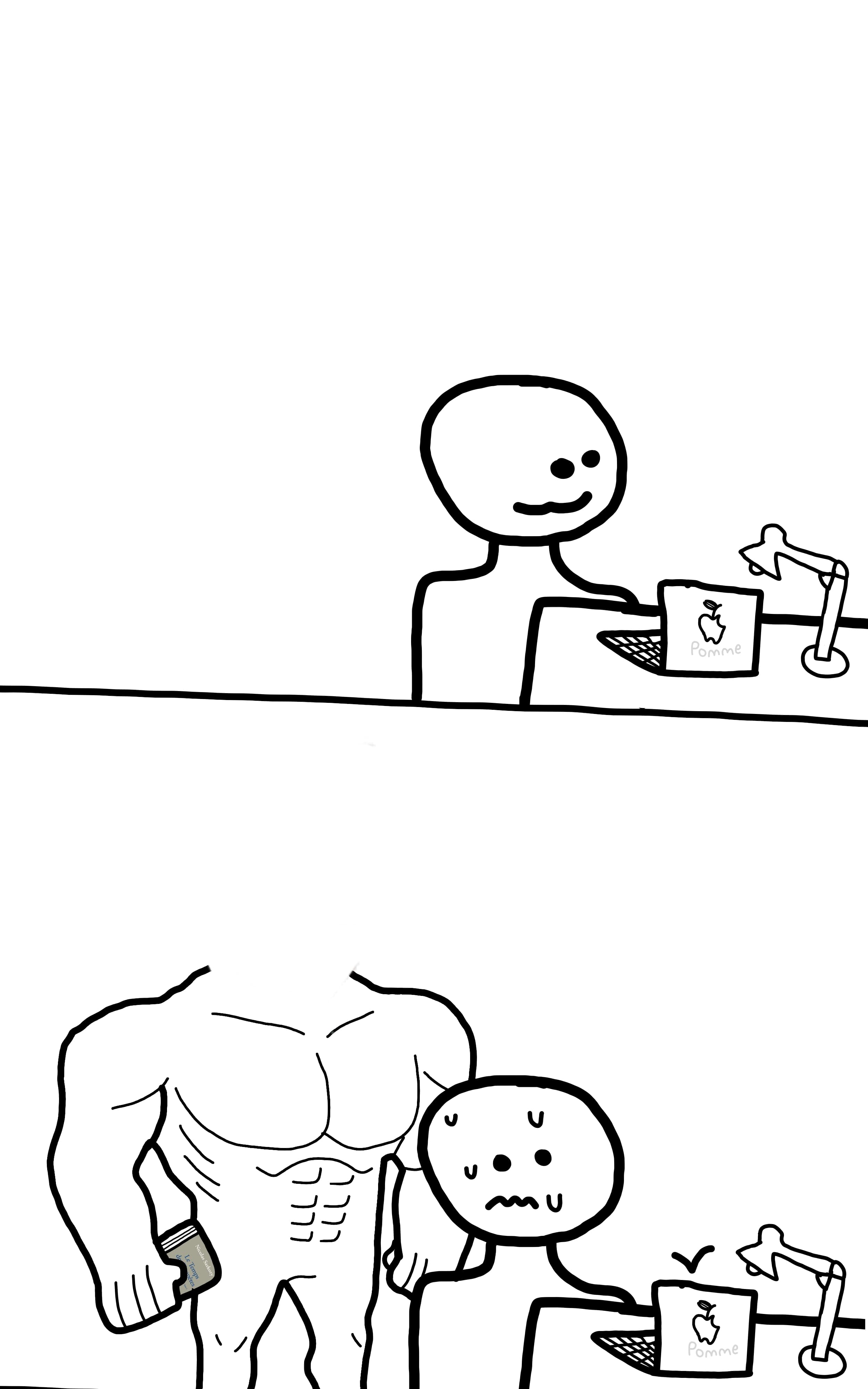 Computer guy becomes buff