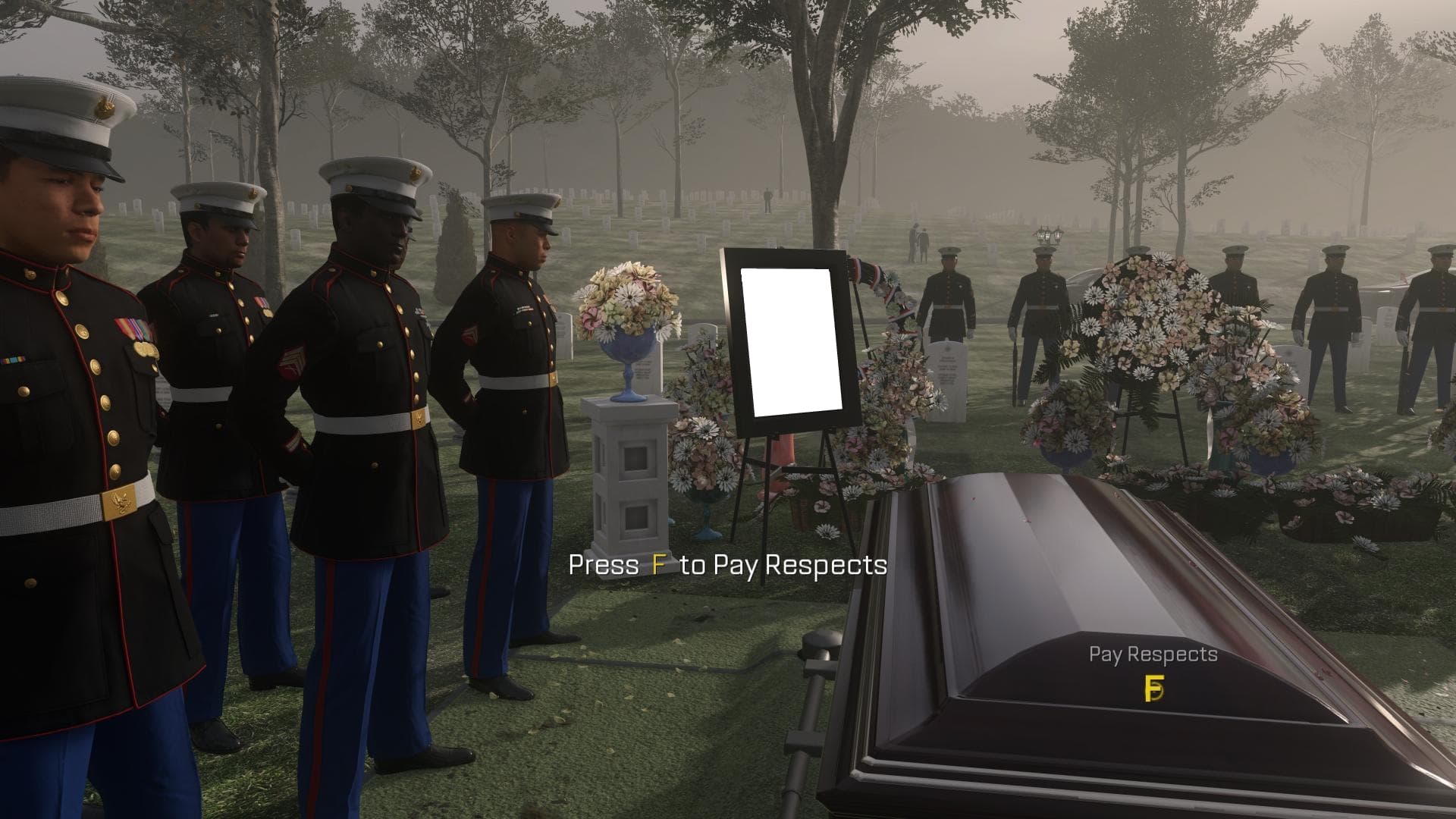 Press F to pay respects