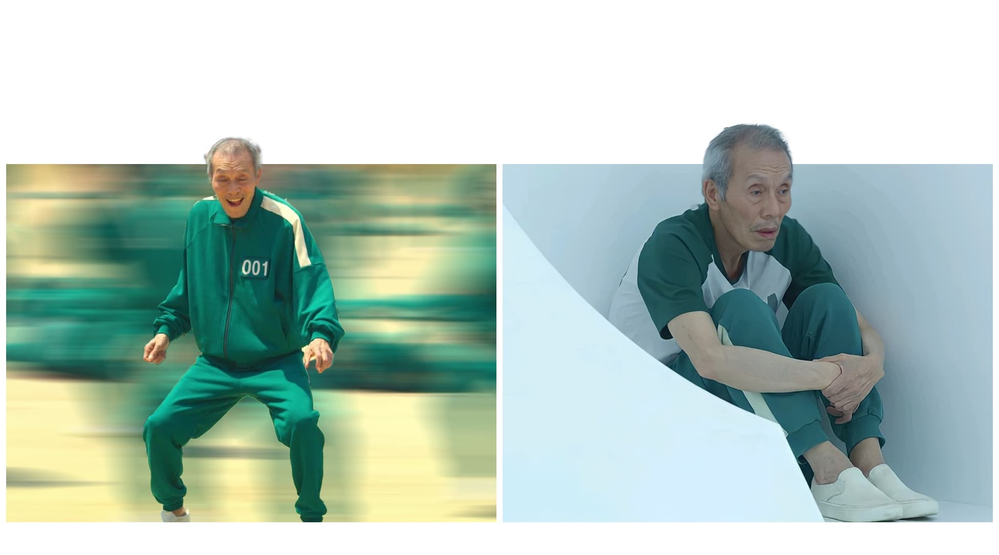 Squid Game 001 old man